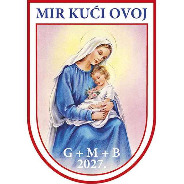 Naljepnica za blagoslov doma